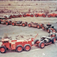 Illustration for article titled Longest off-road vehicles in the world: The massive LeTourneau overland trains.